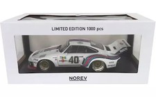Norev 1/18 Porsche 935 Martini #24 4th Place 1976 Stommelen/Schurti Diecast Car