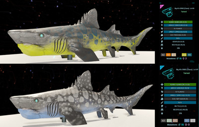 Arche Survival Ascended 80 Crafting Points Helicoprion Adult Clone PVE PC/XBOX/PS5