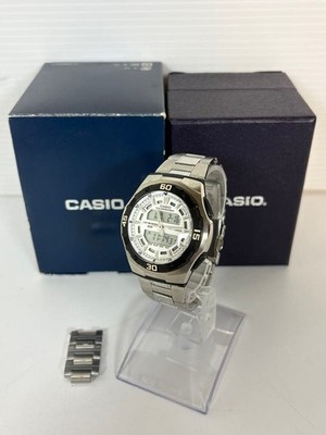 Casio AQ164W Illuminator Wristwatch Digital Timepiece Casual Mens Fashion