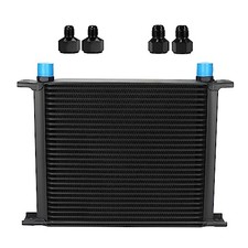 30 Row 10AN AN10 Aluminum Engine Transmission Oil Cooler 30 Row with Adapters