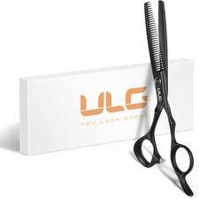 Seamless Thinning Shears   Professional Stainless Steel, Teflon Coated, 32-Teeth