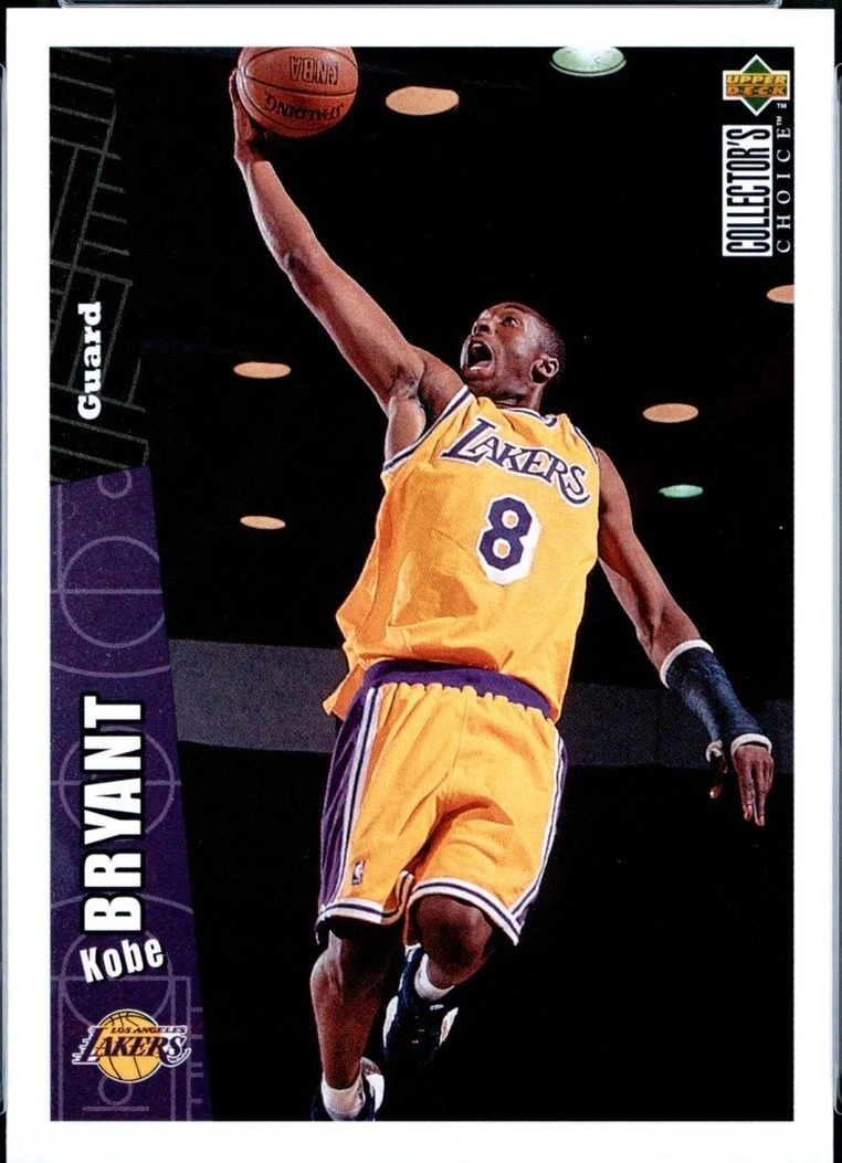 KOBE BRYANT　ROOKIE CARD　1996　UPPER　DECK 25+ Upper Deck Collector's Choice Kobe Bryant 1996-97 #267 for