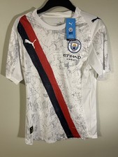 Manchester City 2025/26 Away Special Edition Soccer Jersey Men  s Size L - BNWT