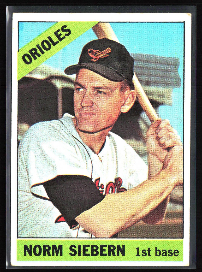 1966 Topps #14 Norm Siebern