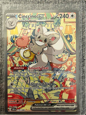 Cinccino ex 119/086 Scarlet & Violet Full Art Holo English Stage 1 HP 240