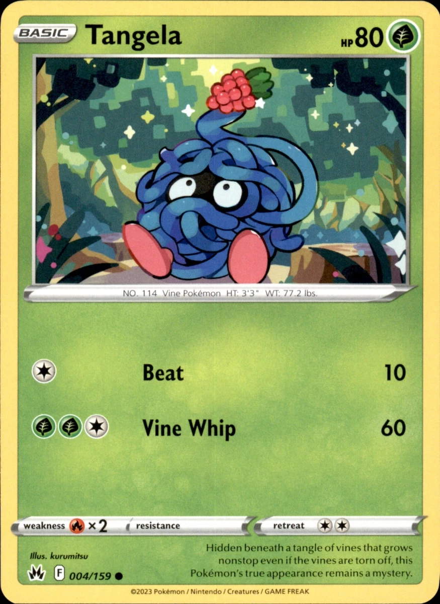 Tangela Pokemon Card for sale