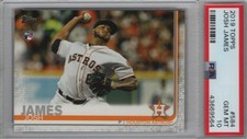Josh James 2019 Topps # 584 PSA 10 Houston Astros Pop 6