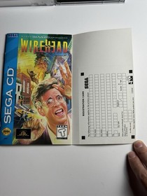 Wirehead (Sega CD, 1995) CIB Complete w/ Reg Card - Tested Working