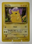1999 Pokemon Base Set PIKACHU 58/102 Common WOTC LP/MP Vintage