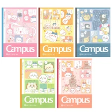 Sunstar Stationery S2691698 Chiikawa Notebook, Campus, B Ruled