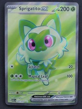 Sprigatito ex 251/217 Ultra Rare Ascended Heroes Pokemon TCG