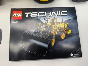 LEGO Technic Volvo L350F Wheel Loader 42030 Retired 2014 COMPLETE w/ Instruction