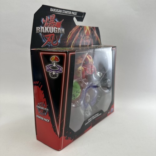 Bakugan Starter Pack Wave 4 Special Attack Spidra Dragonoid Titanium Bruiser New - Bild 5 von 7