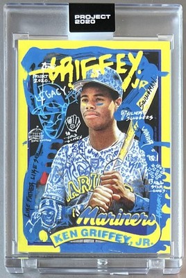 Ken Griffey Jr by Gregory Siff #231 Topps Project 2020 -  1989 Topps Rookie Art