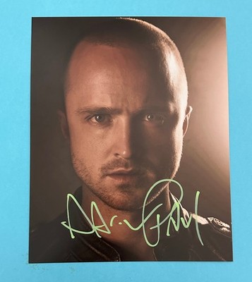 Aaron Paul  -   Breaking Bad   -  signed, original Autogramm !!!