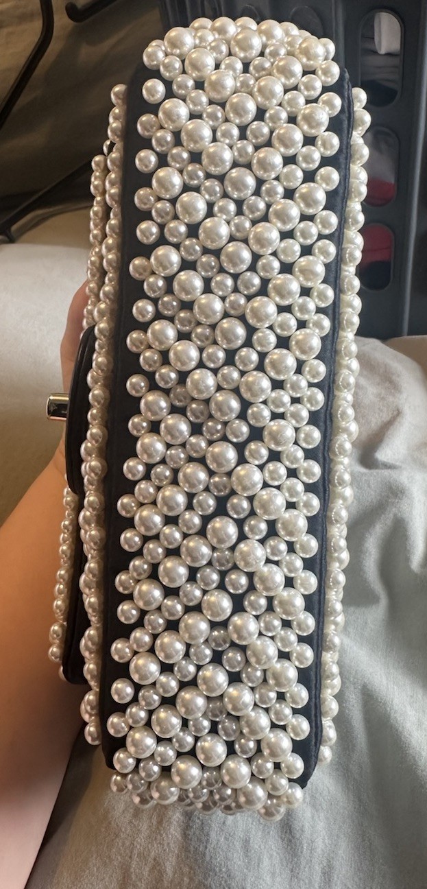 Chanel 19s Spring/Summer Pearl Mini Flap - RARE & COLLECTORS ITEM, Full Set image 5