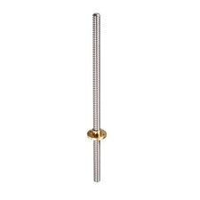 Fully Threaded Rod Stainless Steel Rod Bar Studs 200mm T8 Pitch 2mm Lead/Silver