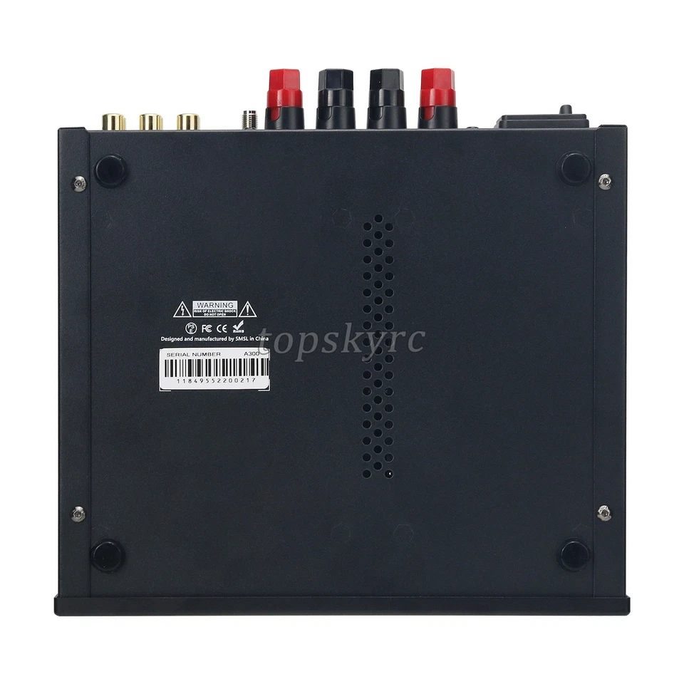 SMSL A300 Power Amplifier 165Wx2 Bluetooth 5.0 Passive Speaker Power Amp tp1 - Image 4 of 4