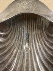 VTG EG Webster & Son Lion Heraldic Coat of Arms Scalloped Clam Silver Plate Bowl — photo 4