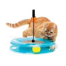 Swat Track Cat Toy 3 In 1 For Cat And Kitty 10.5x12x12 Inch Interactive Game