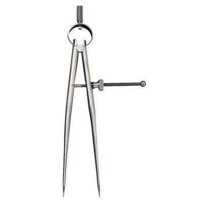Starrett 277-6 6 Zoll Werkzeugmacher-Federteiler runde Beine Defekt