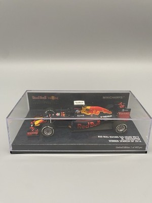 Minichamps F1 1:43 Red Bull RB12 Max Verstappen 1st Win Spanish GP 2016 Lim. 402