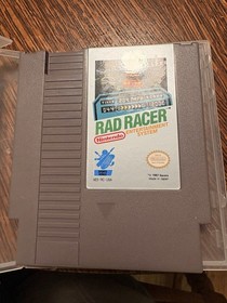 Square Rad Racer Nintendo NES Game 1987 Car Racing NTSC-U/C Manual Included
