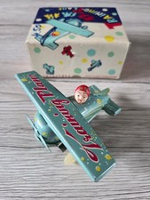 Vintage Blechspielzeug Flugzeug MS 011 "Training Plane" TOP
