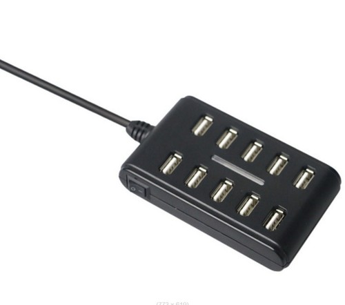 COMPUTER USB MULTIPLEXER Double row 10 Port Computer Cable Seperater PC NOTEBOOK - Afbeelding 3 van 10