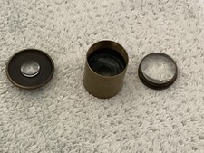 ✅ MONOCULAR TELESCOPE OCULAR EYEPIECE ANTIQUE BRASS 1800’S FRENCH