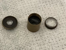 ✅ MONOCULAR TELESCOPE OCULAR EYEPIECE ANTIQUE BRASS 1800’S FRENCH 