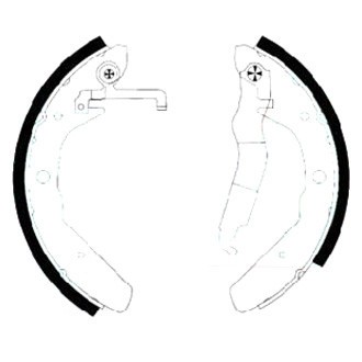 Zimmermann Parking Brake Shoe Kit