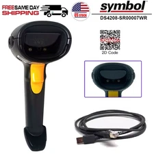 Symbol Motorola DS4208-SR00007WR 2D Handheld Barcode Scanner with USB Cable Kit