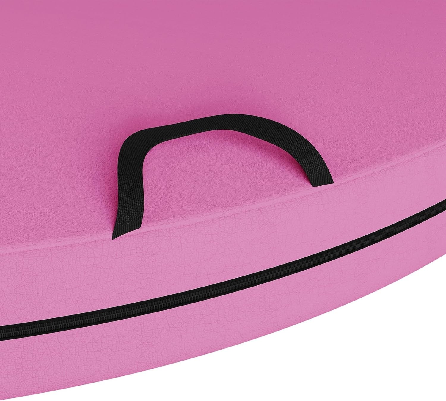 Soozier Pole Dance Crash Mat, 5ft Wide Foldable Pole Padding Crash Pad, Pink