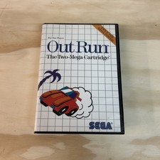 Out Run (Sega Master System SMS) Complete CIB box and manual