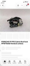 PORSCHE 911 992 cabriolet serrure de toit 9P1871565D serrure de capote – photo 2