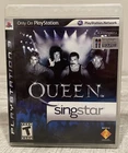 SingStar Queen PS3 PlayStation 3 CIB w/ Manual Rock Sing Retro Video Game 2009