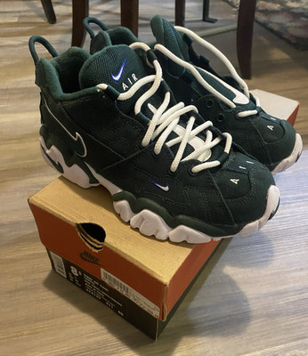 VINTAGE 1996 Nike Air Slant Deep Forest Green/White Canvas Sneakers NEW IN BOX