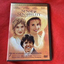 Sense and Sensibility DVD, 1995 