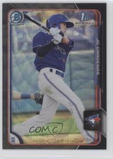 2015 Bowman Draft Chrome Asia Exclusive Black Wave Refractor JC Cardenas 0e5