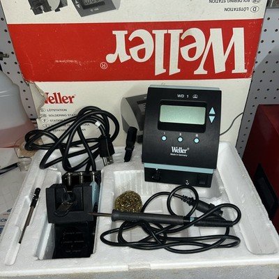 Weller WD1 Digital 85W Soldering Station Power Unit 120V with Box & Accessories