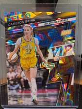 2025 Panini National VIP Gold Cameron Brink Hello Prizm #40/45