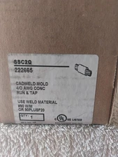 NVENT ERICO SSC2Q 4/0 AWG CONC RUN & TAP CADWELD MOLD