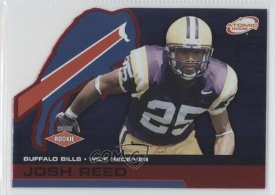 2002 Pacific Atomic Red Josh Reed #121 Rookie RC 0f8