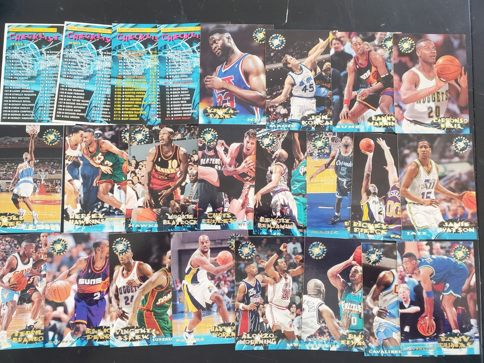 1995-96 TOPPS STADIUM CLUB BASKETBALL YOU PICK SEE SCANS OF EVERY CARD STARS