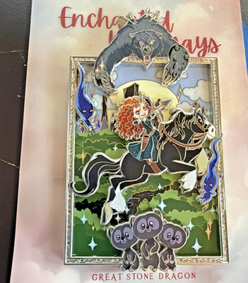 Merida Enchanted Doorways Disney fantasy pin LE 125 Brave