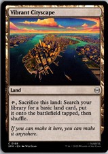 Vibrant Cityscape 188 Common Marvel's Spider-Man Magic: The Gathering Near Mint