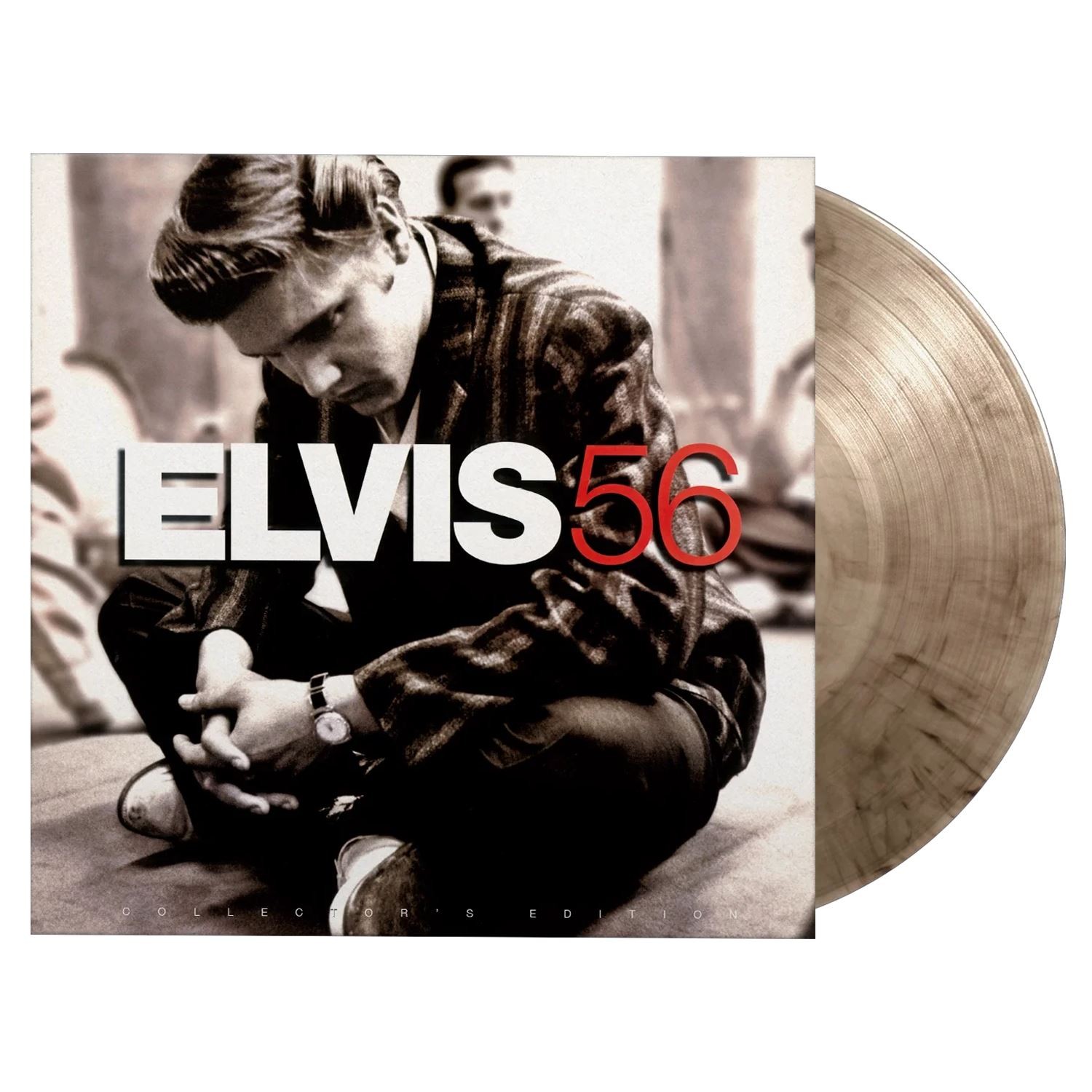 Music On Vinyl Unisex Infant Black Elvis Presley Elvis '56 - Collectors Edition - 180 Gram Clear & Marbled Vinyl Uk Vinyl Lp Album Record Movlp611 2026 Audiophile - Image 5
