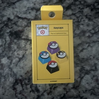 Pokemon x Target Pokeball Keycaps | Limited Edition Pokémon Keyboard Caps