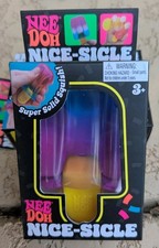 NeeDoh Nice-Sicle Purple Popsicle Squishy Authentic Nee Doh Schylling